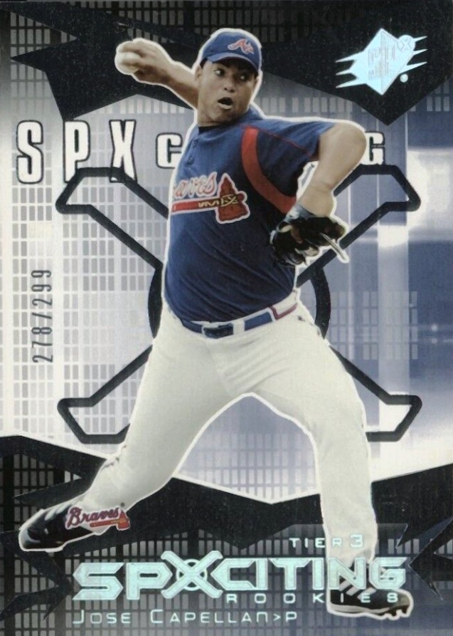 2004 SPx Jose Capellan #159 Baseball Card