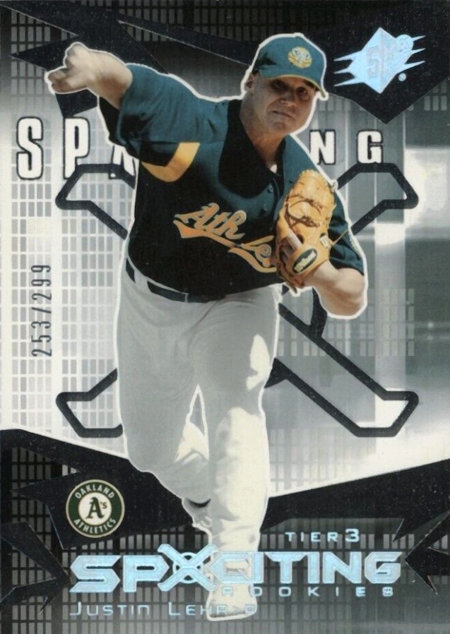 2004 SPx Justin Lehr #155 Baseball Card
