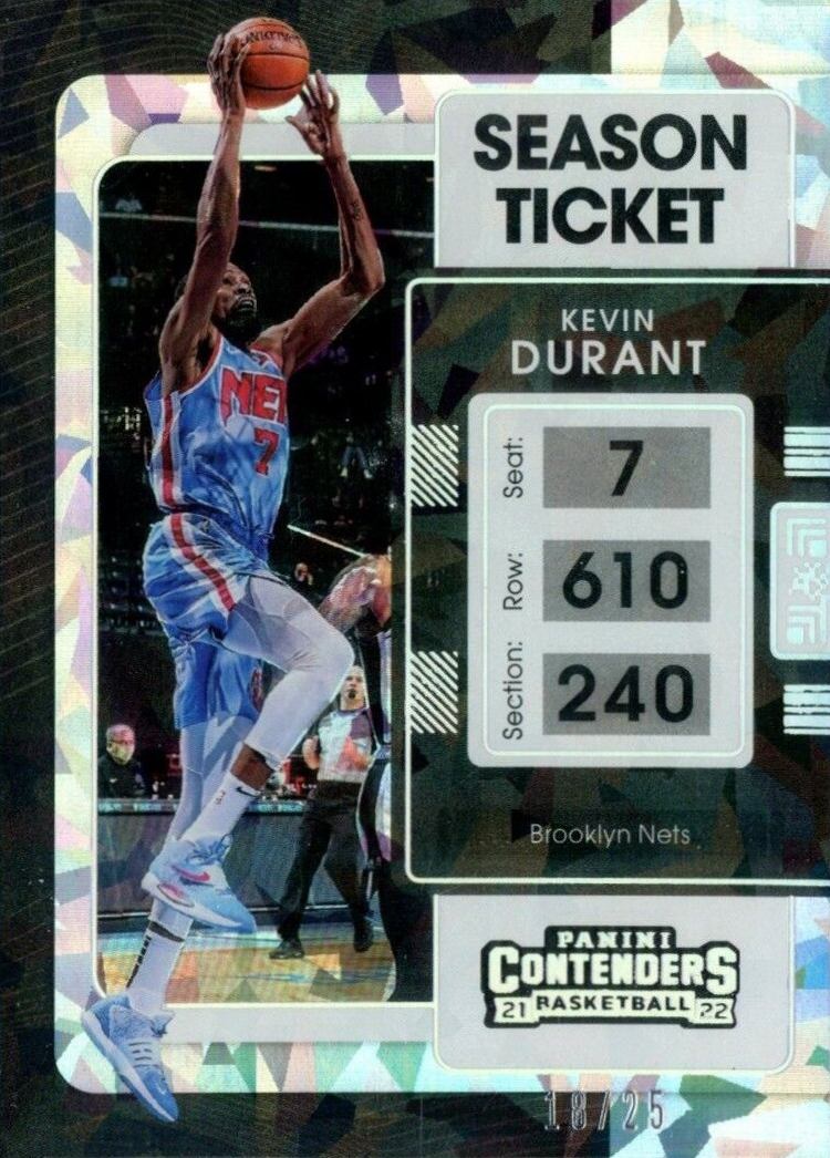 2021 Panini Contenders Kevin Durant #84 Basketball Card