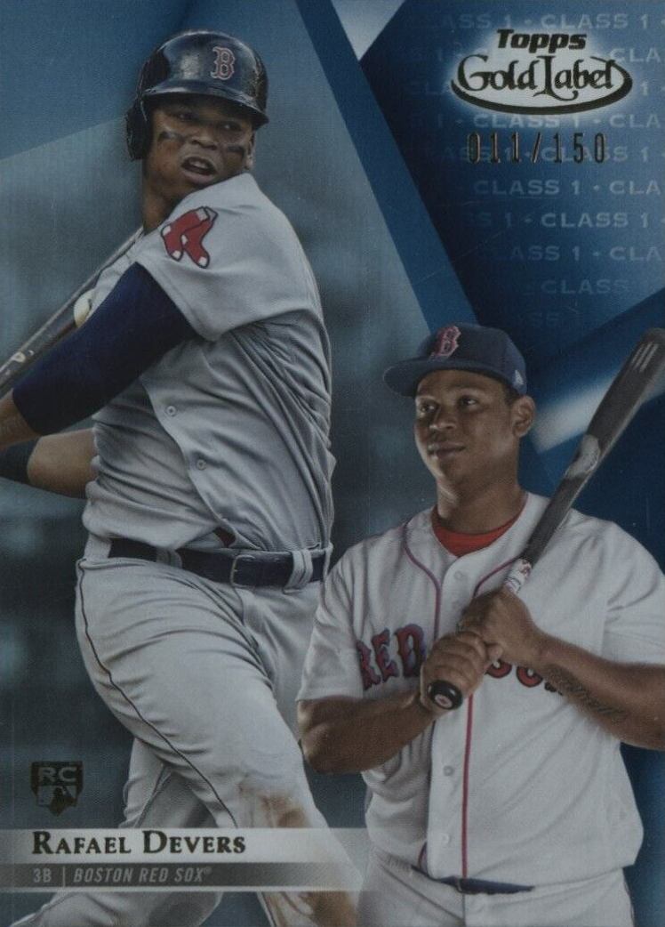 2018 Topps Gold Label  Ozzie Albies #10 Baseball Card