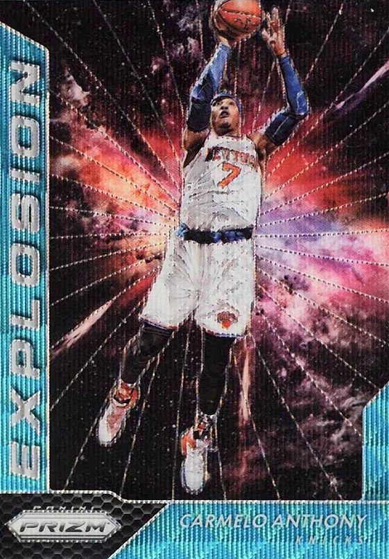 2016 Panini Prizm Explosion Carmelo Anthony #6 Basketball Card