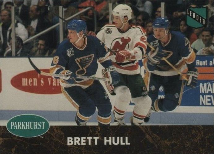 1991 Parkhurst Brett Hull Ll #432 Hockey Card