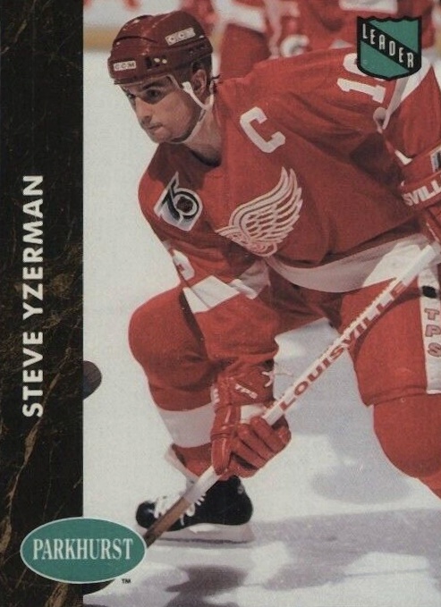 1991 Parkhurst Steve Yzerman Ll #434 Hockey Card