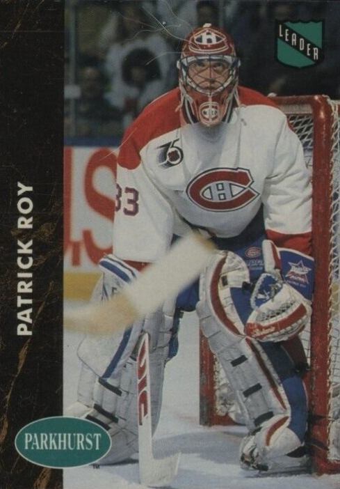 1991 Parkhurst Patrick Roy Ll #442 Hockey Card