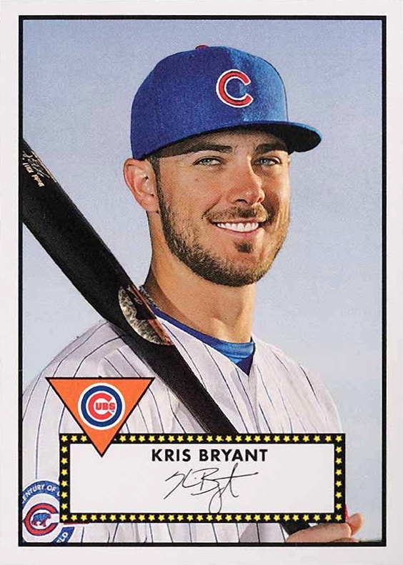 2017 Topps Throwback Thursday  Kris Bryant #12 Baseball Card