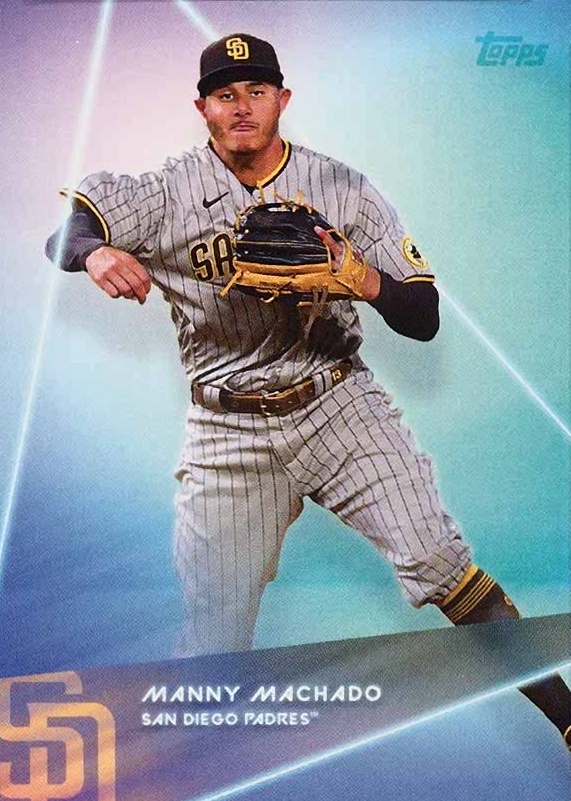 2020 Topps X Steve Aoki Manny Machado #36 Baseball Card