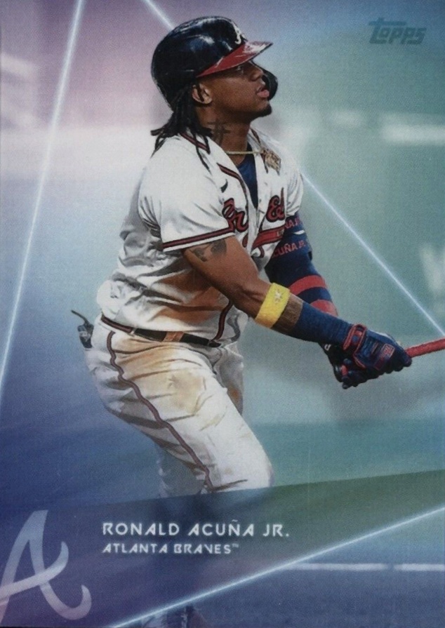 2020 Topps X Steve Aoki Ronald Acuna Jr. #52 Baseball Card