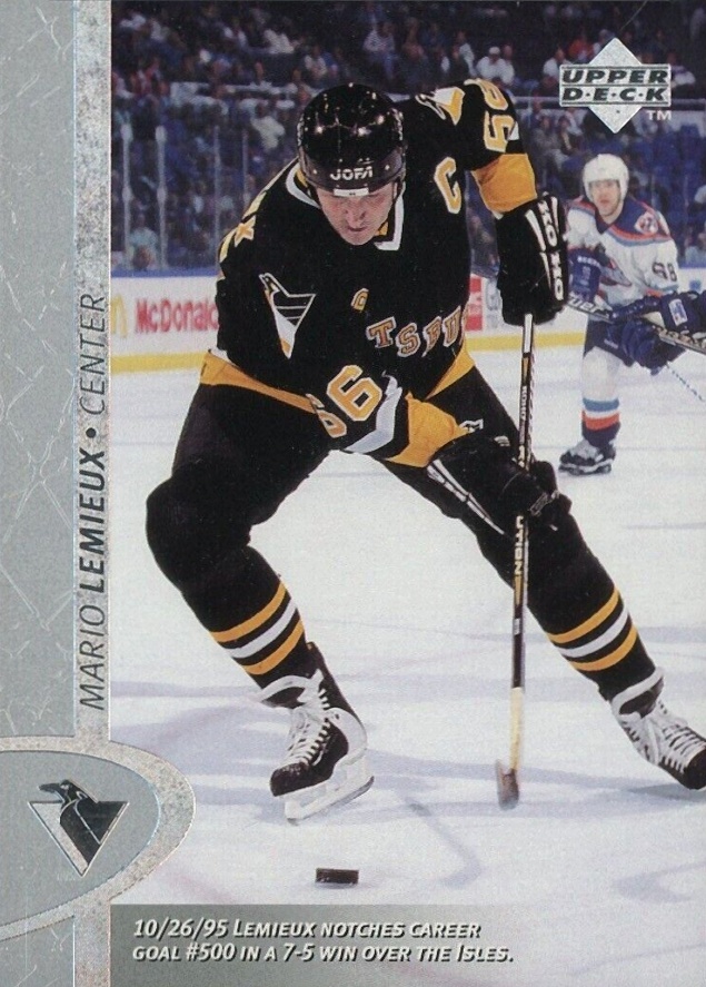 1996 Upper Deck Mario Lemieux #321 Hockey Card