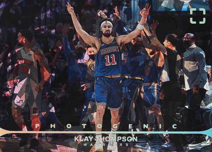 2021 Panini Photogenic Klay Thompson #40 Basketball Card