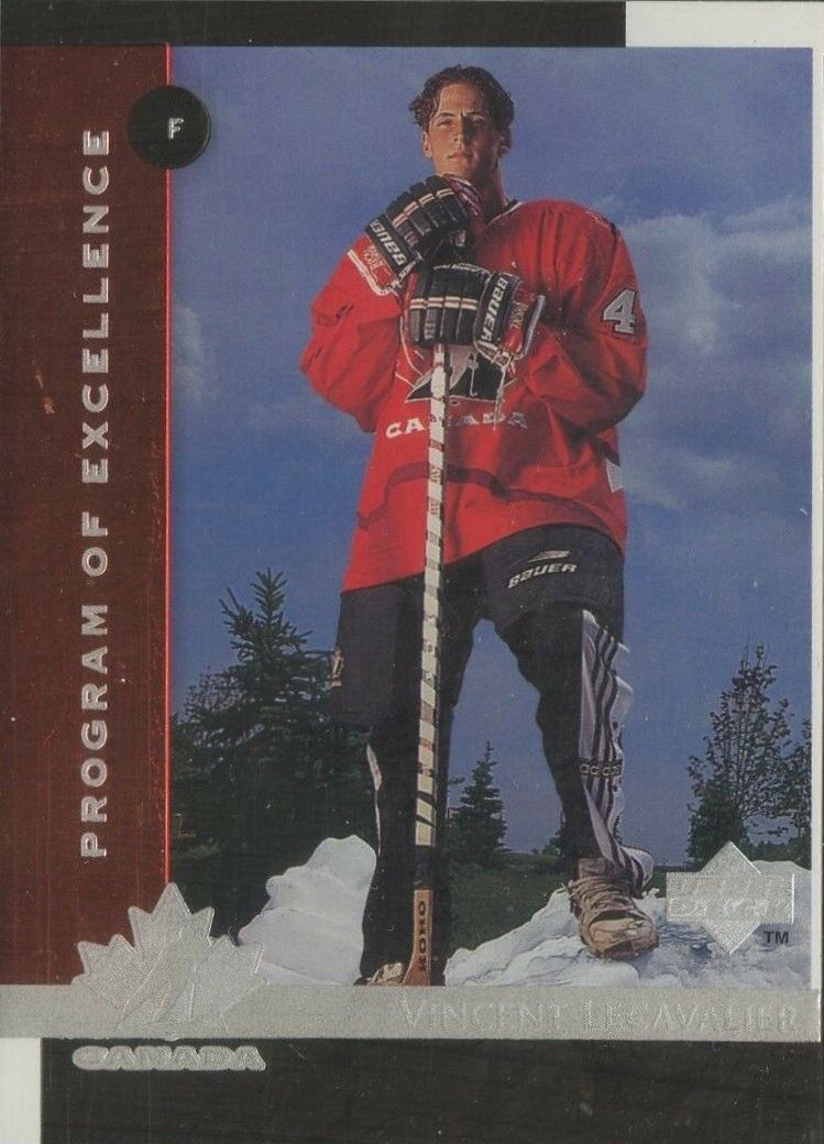 1997 Upper Deck Vincent Lecavalier #412 Hockey Card