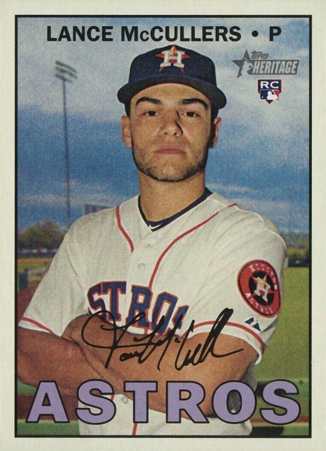 2016 Topps Heritage Lance McCullers #573 Baseball Card
