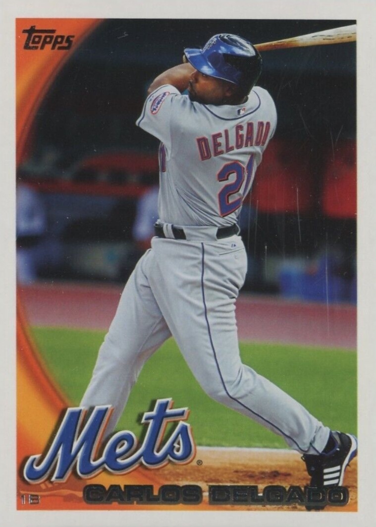 2010 Topps Carlos Delgado #278 Baseball Card