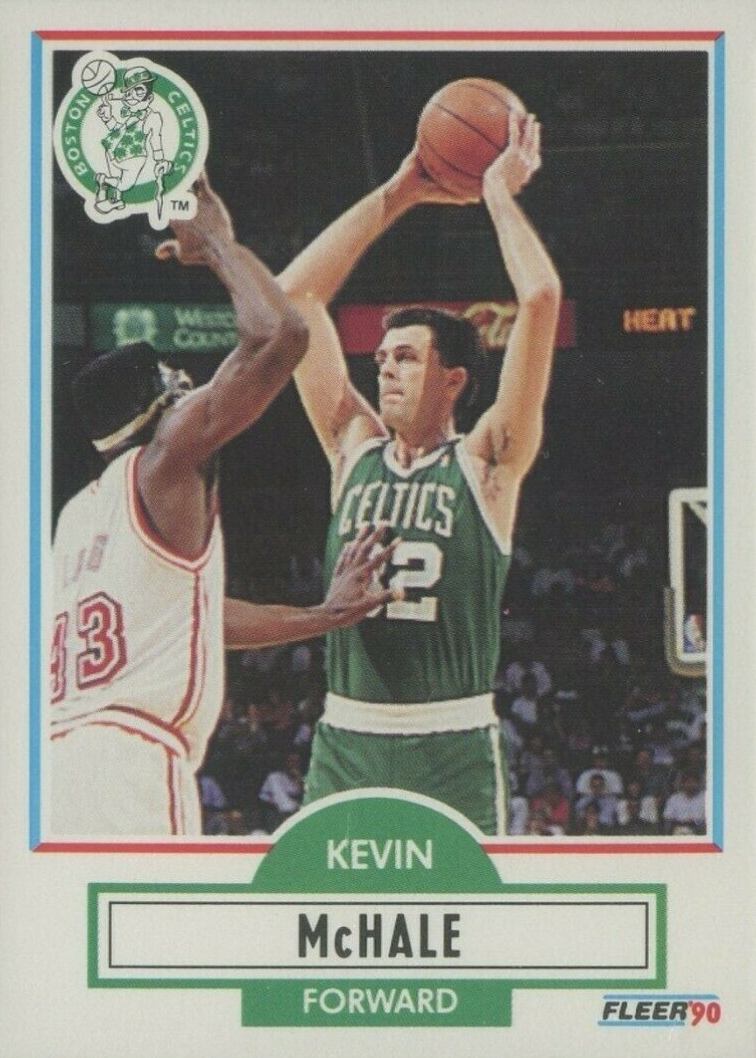 1990 Fleer Kevin McHale #12 Basketball Card