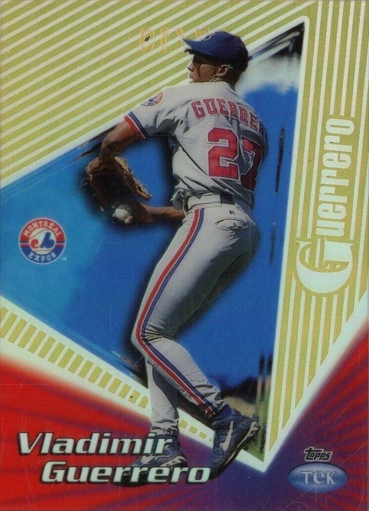 1999 Topps Tek Gold Vladimir Guerrero #13B Baseball Card