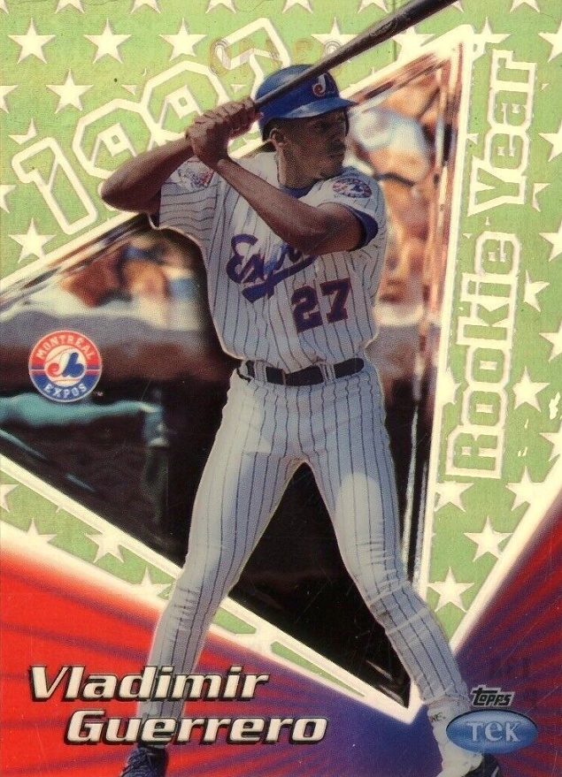 1999 Topps Tek Gold Vladimir Guerrero #13A Baseball Card