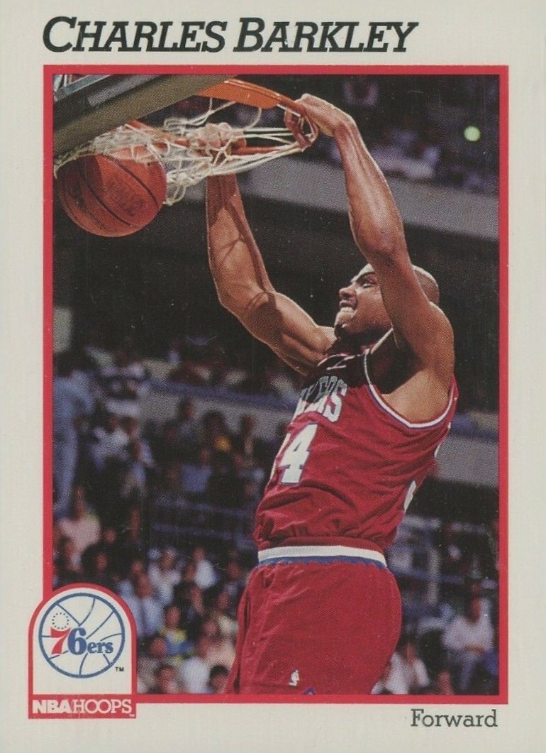 1991 Hoops Charles Barkley #156 Basketball Card
