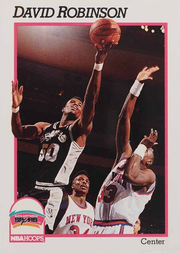 1991 Hoops David Robinson #194 Basketball Card