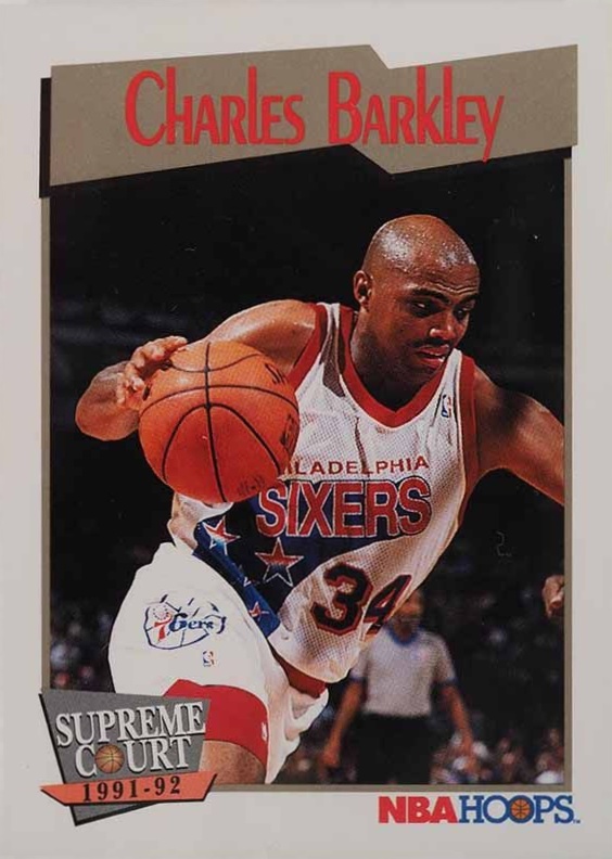 1991 Hoops Charles Barkley SC #487 Basketball Card