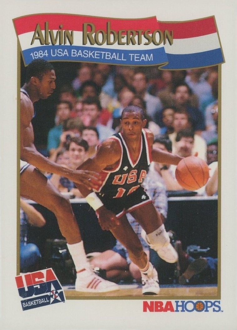 1991 Hoops Alvin Robertson #562 Basketball Card