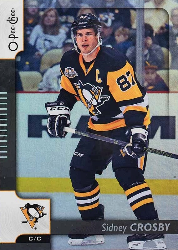 2017 O-Pee-Chee Sidney Crosby #301 Hockey Card