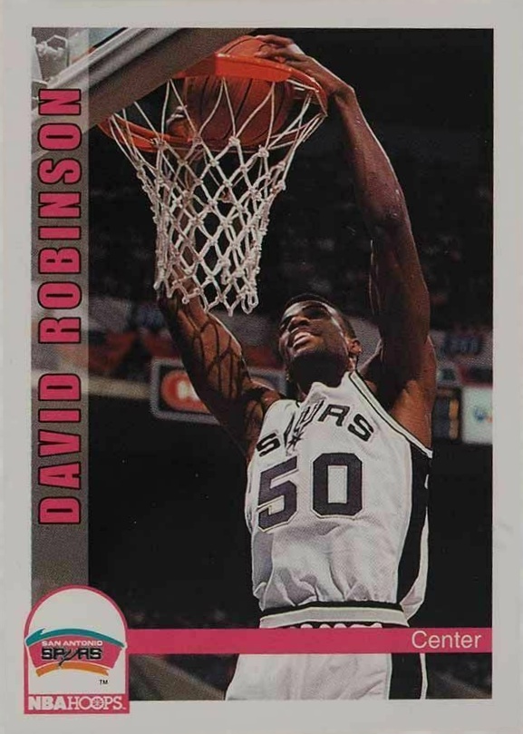 1992 Hoops David Robinson #209 Basketball Card