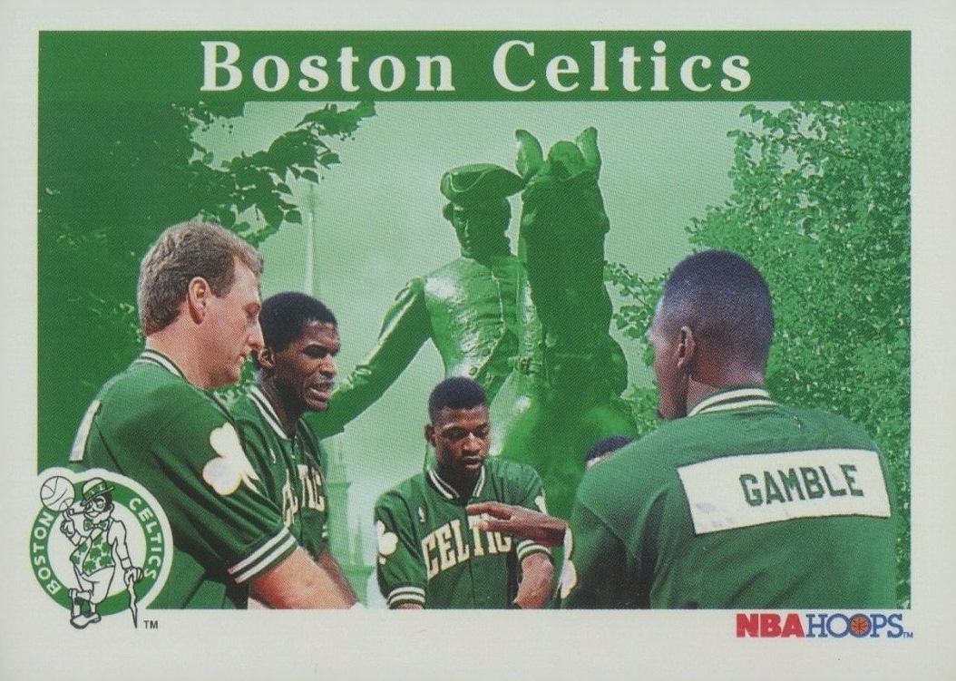 1992 Hoops Boston Celtics #267 Basketball Card