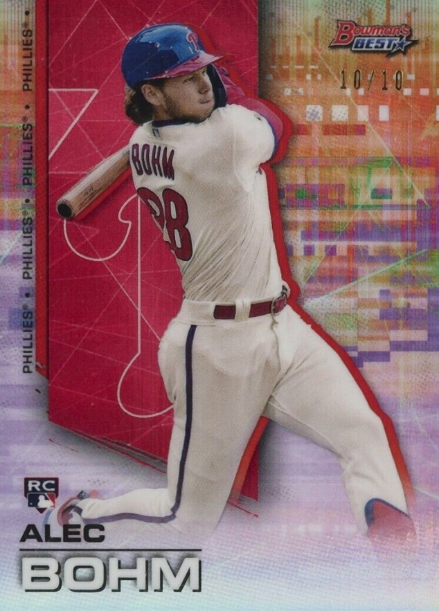 2021 Bowman's Best Alec Bohm #5 Baseball Card