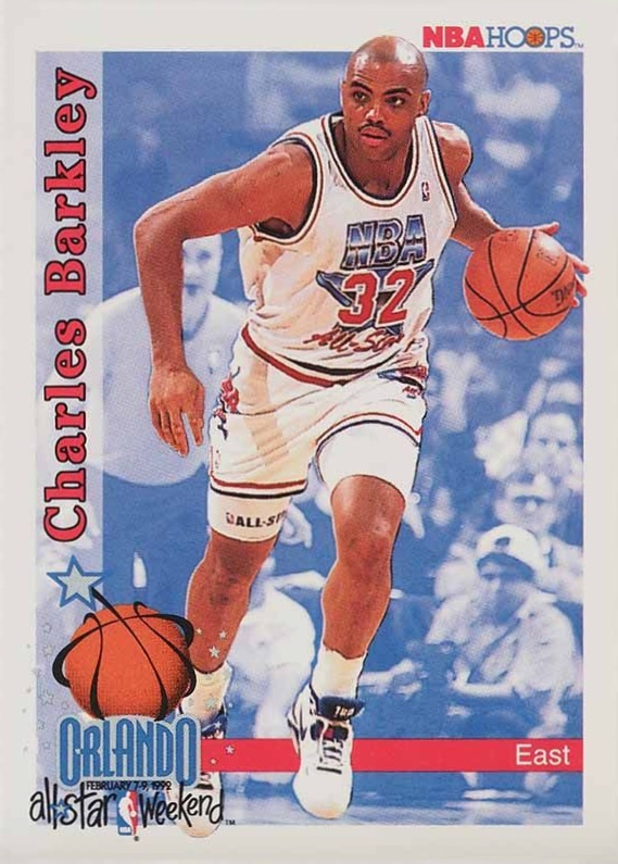 1992 Hoops Charles Barkley #294 Basketball Card