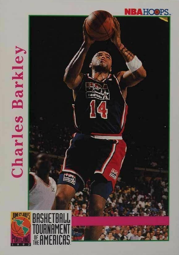 1992 Hoops Charles Barkley #336 Basketball Card
