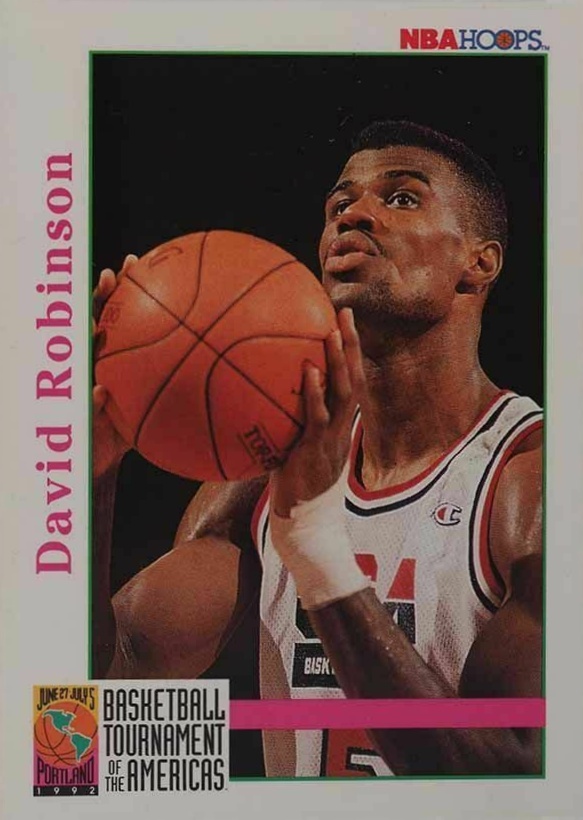 1992 Hoops David Robinson #346 Basketball Card
