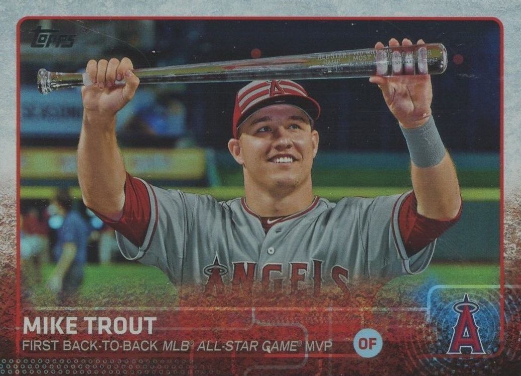 2015 Topps Update Mike Trout #US227 Baseball Card