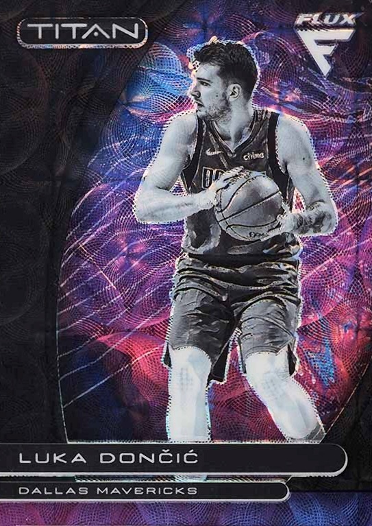 2020 Panini Flux Titan Luka Doncic #4 Basketball Card