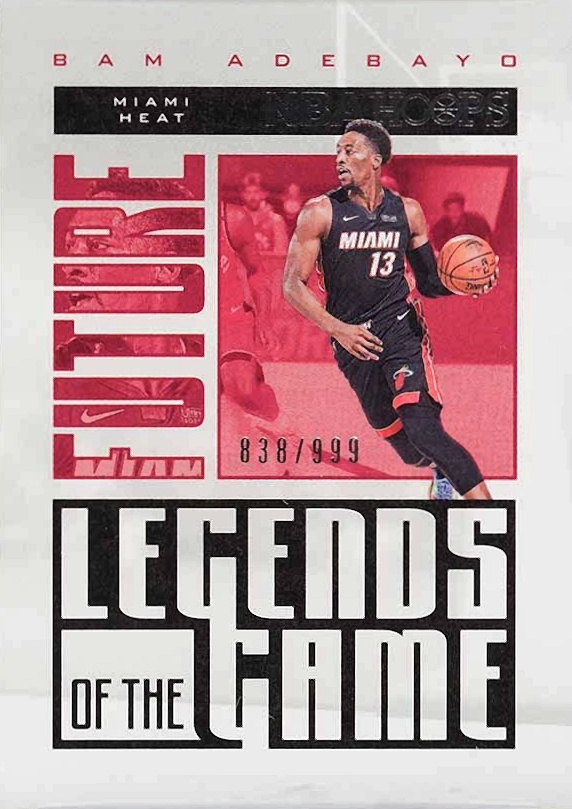 2020 Panini Hoops Future Legends of the Game Bam Adebayo #5 Basketball Card