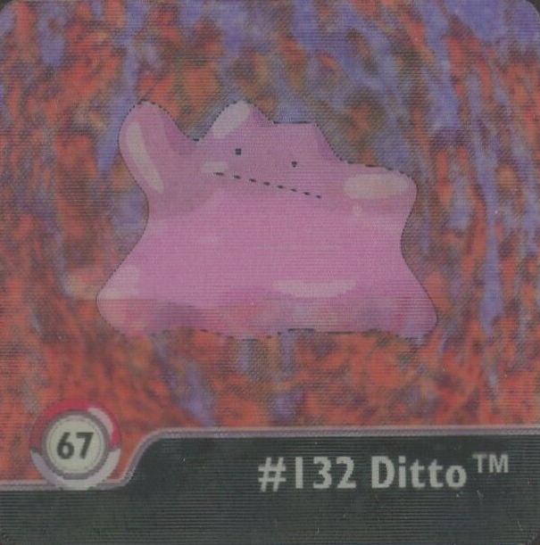 1999 Pokemon Action Flipz Series One Ditto #67 TCG Card