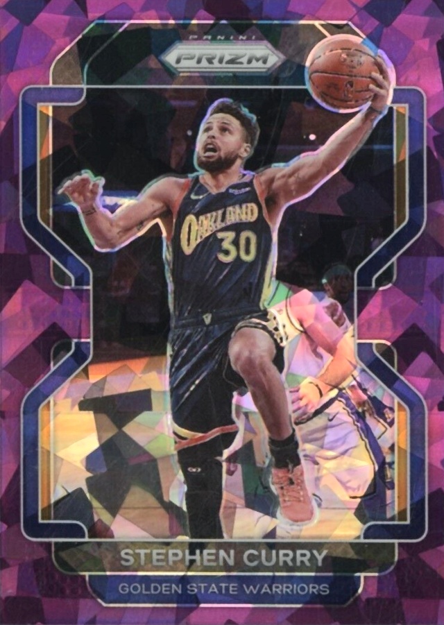 2021 Panini Prizm Stephen Curry #154 Basketball Card