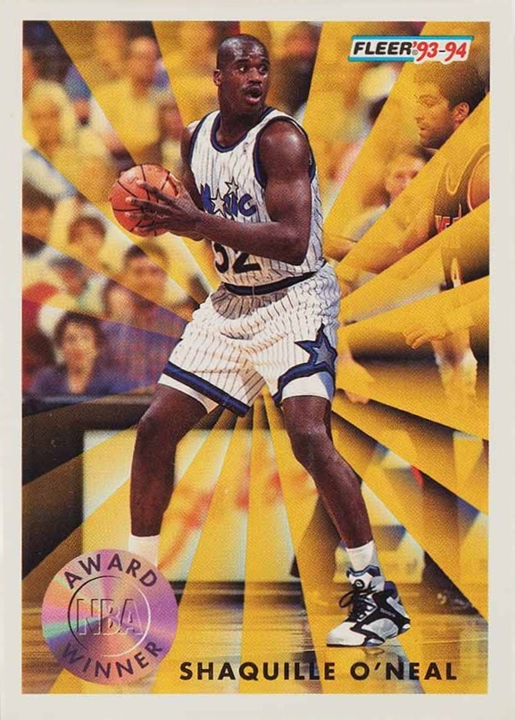 1993 Fleer Shaquille O'Neal #231 Basketball Card