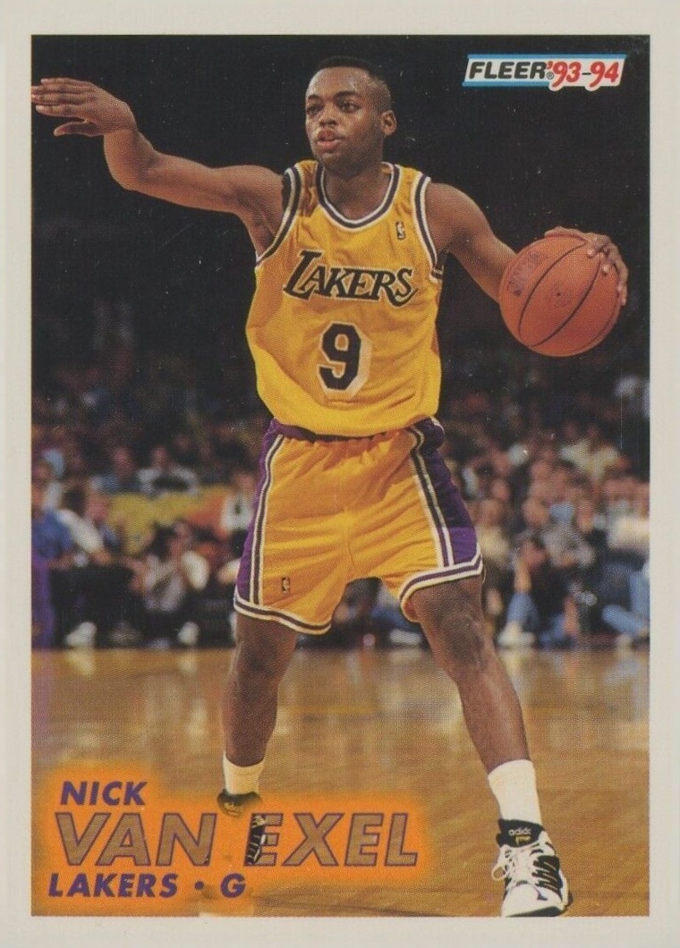1993 Fleer Nick Van Exel #316 Basketball Card