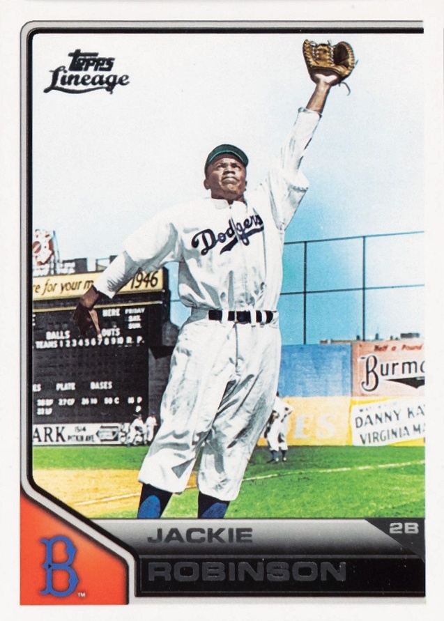 2011 Topps Lineage Jackie Robinson #42 Baseball Card