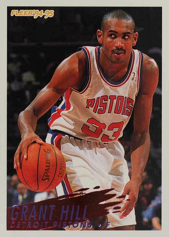1994 Fleer Grant Hill #280 Basketball Card