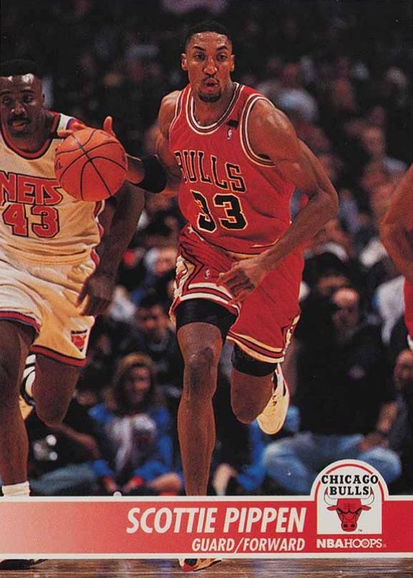 1994 Hoops Scottie Pippen #30 Basketball Card