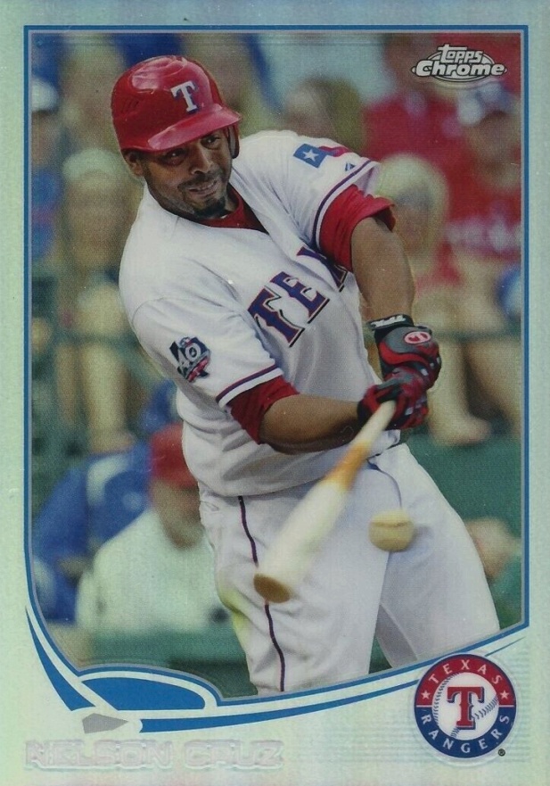 2013 Topps Chrome Nelson Cruz #193 Baseball Card