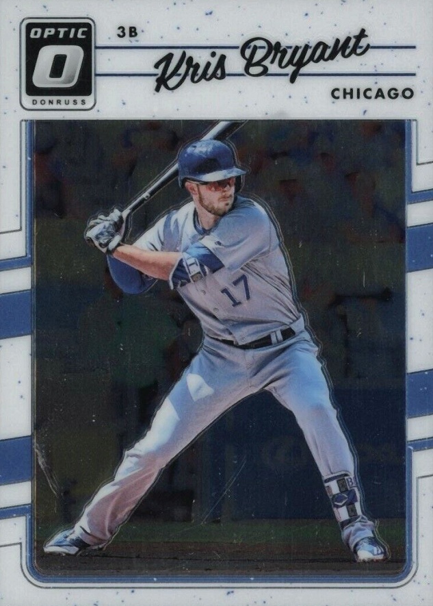 2017 Panini Donruss Optic Kris Bryant #83 Baseball Card