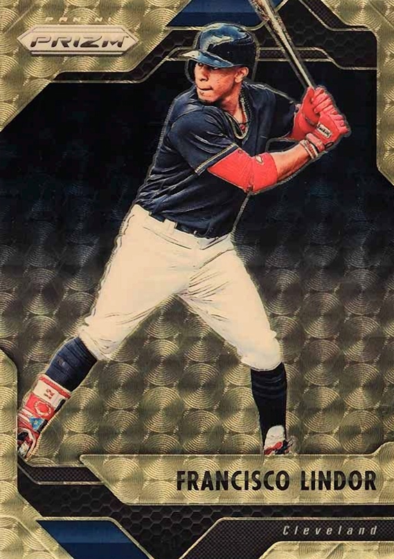 2017 Panini Chronicles Panini Prizm Francisco Lindor #49 Baseball Card