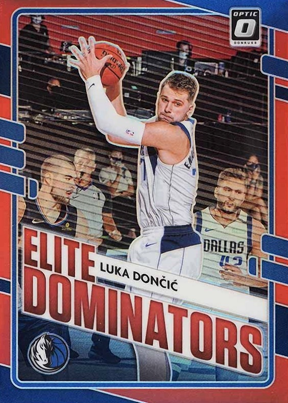 2020 Panini Donruss Optic Elite Dominators Luka Doncic #1 Basketball Card