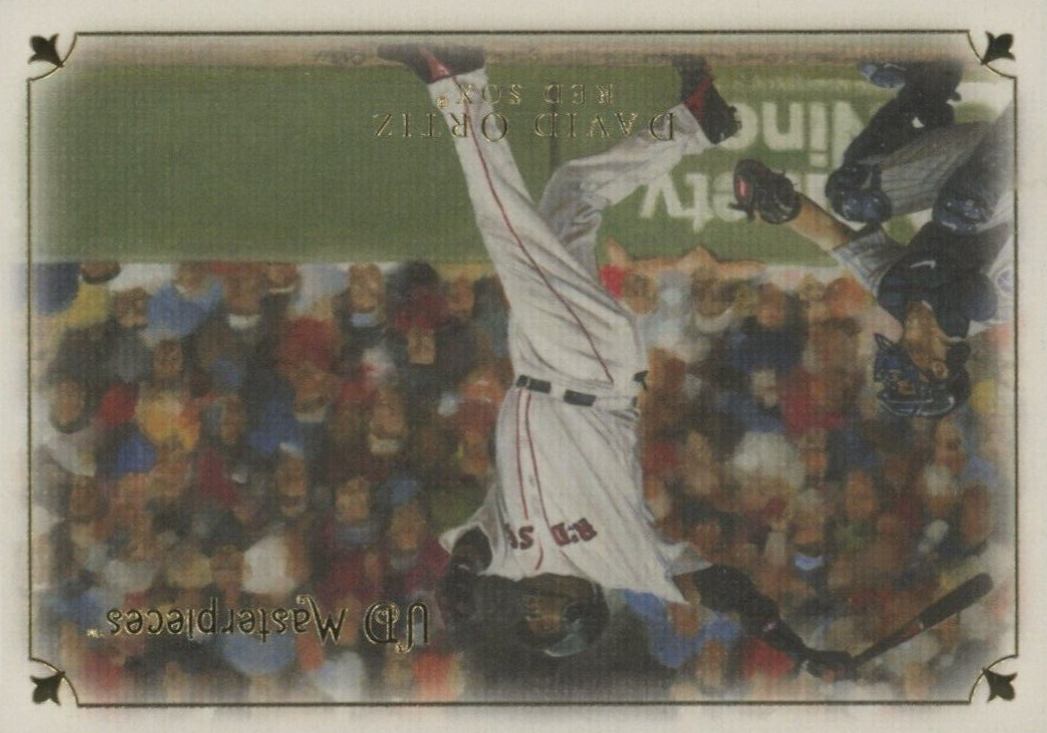 2007 Upper Deck Masterpieces David Ortiz #31 Baseball Card