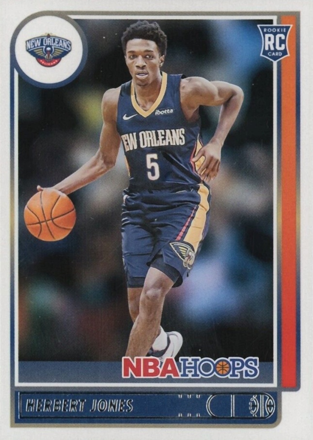 2021 Panini NBA Hoops Herbert Jones #243 Basketball Card