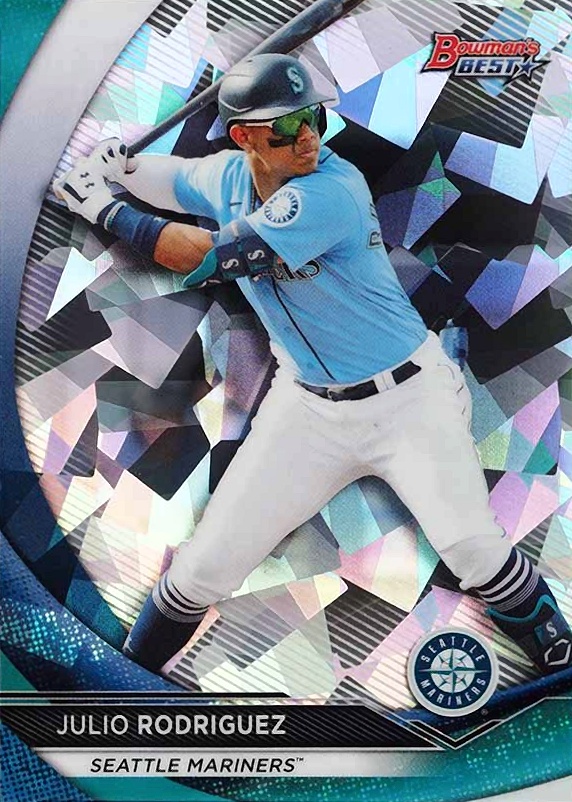 2020 Bowman's Best Top Prospects Julio Rodriguez #TP15 Baseball Card
