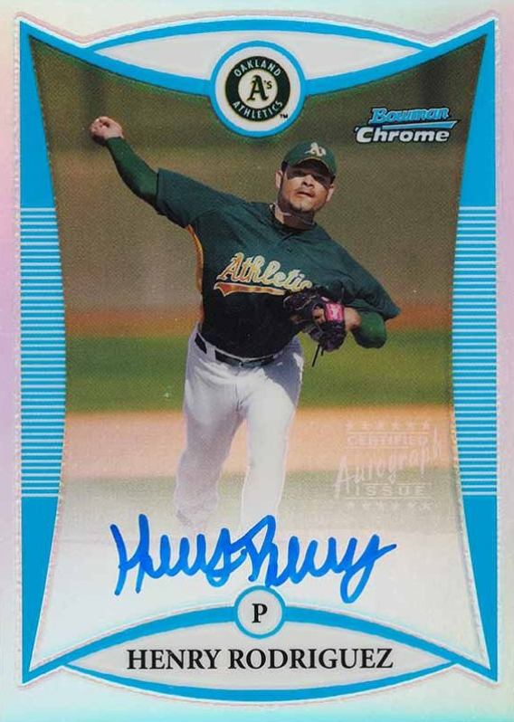 2008 Bowman Chrome Prospects Henry Rodriguez #BCP278 Baseball Card