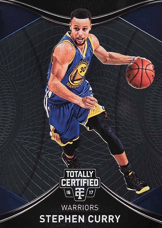 2016 Panini Totally Certified Stephen Curry #14 Basketball Card