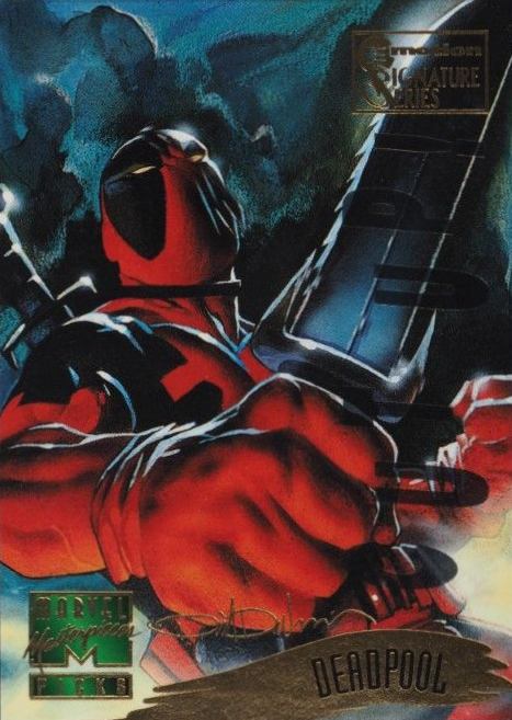 1995 Marvel Masterpieces Deadpool #120 Non-Sports Card